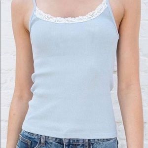 brandy melville skylar lace tank